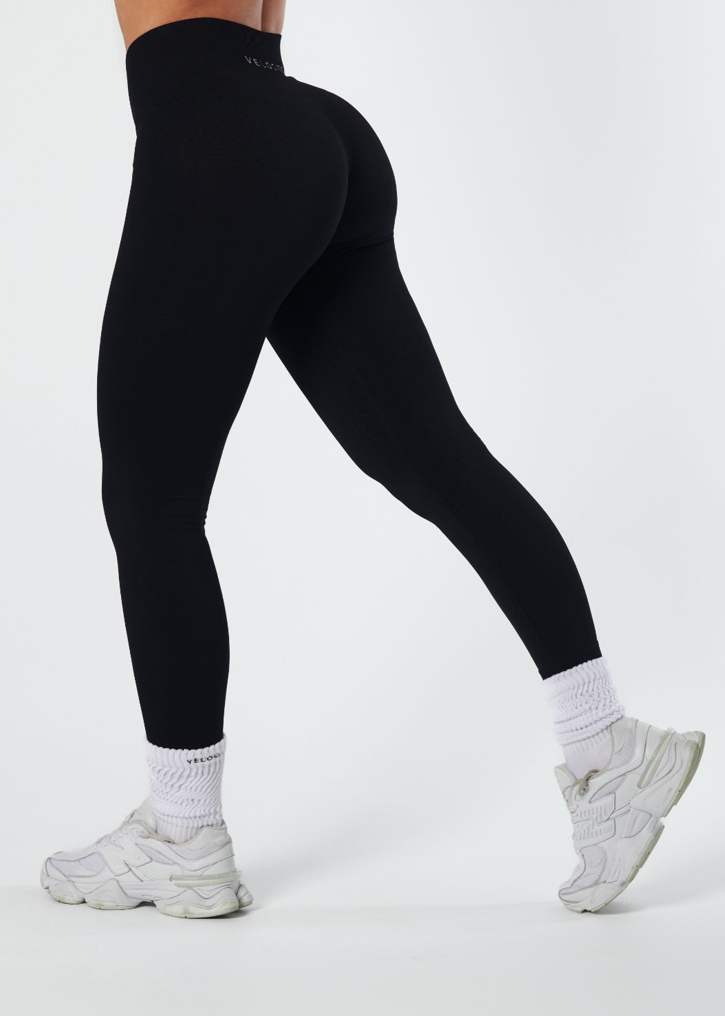SHAPE SIGNATURE LEGGINGS - LIQUORICE