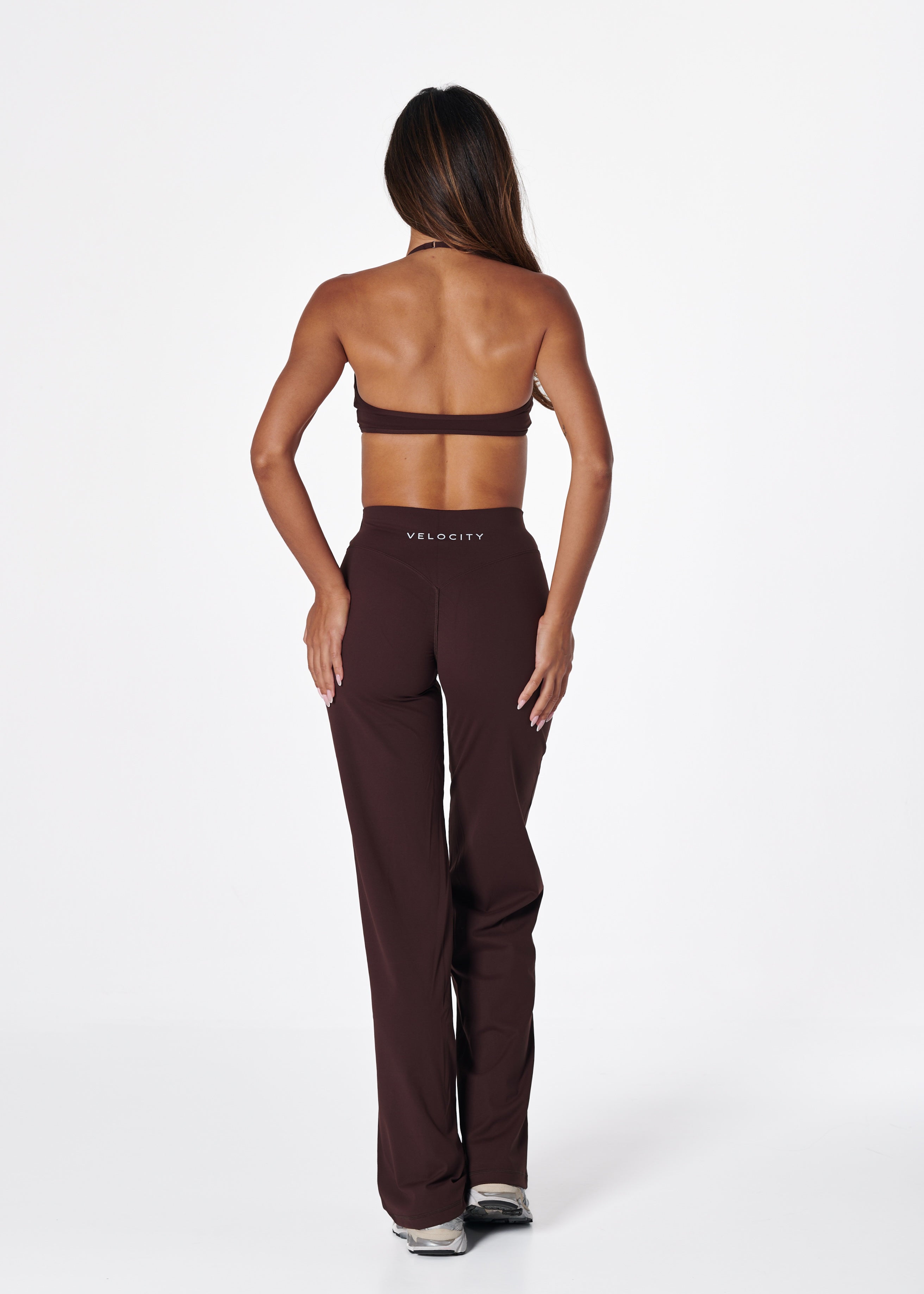 FORM HALTER BRA - ESPRESSO