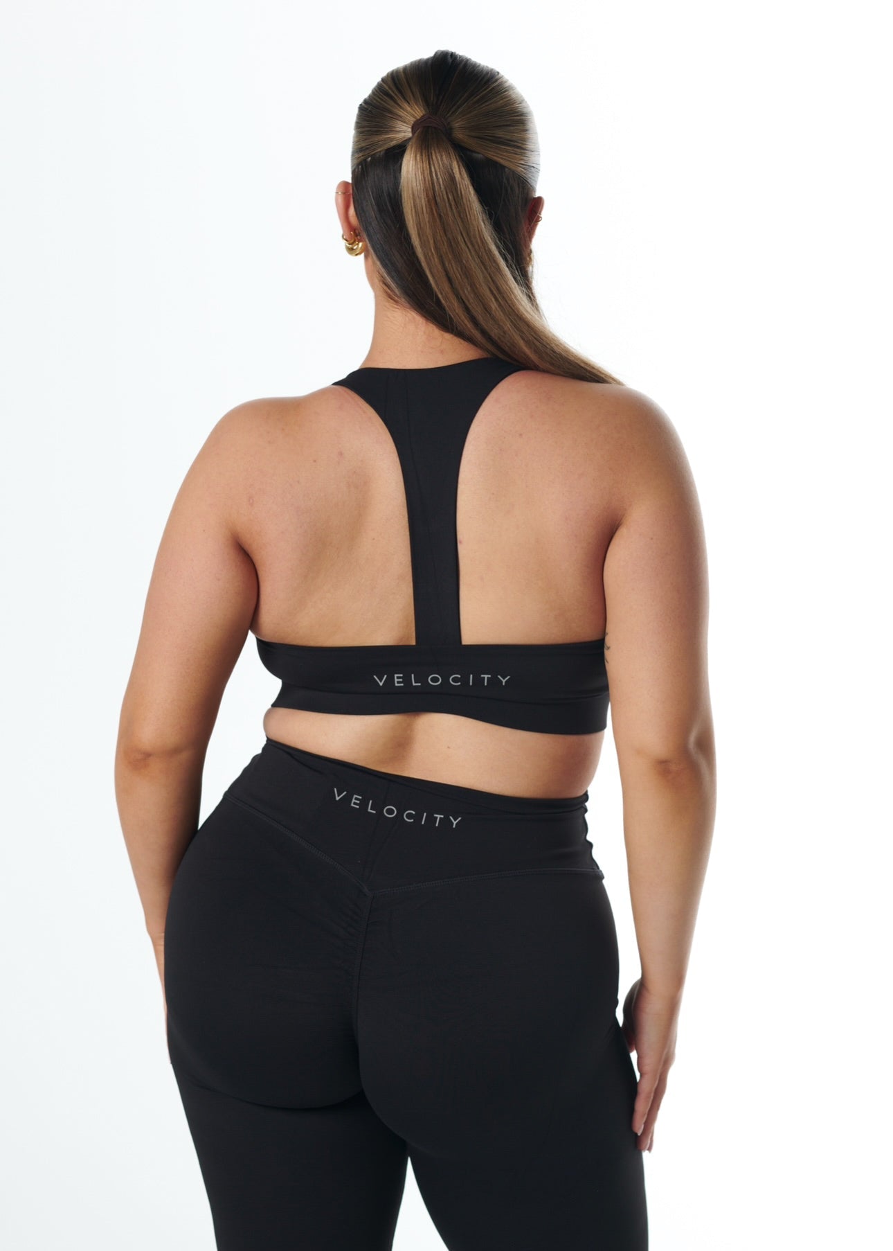 SERENE SUPPORT BRA - BLACK