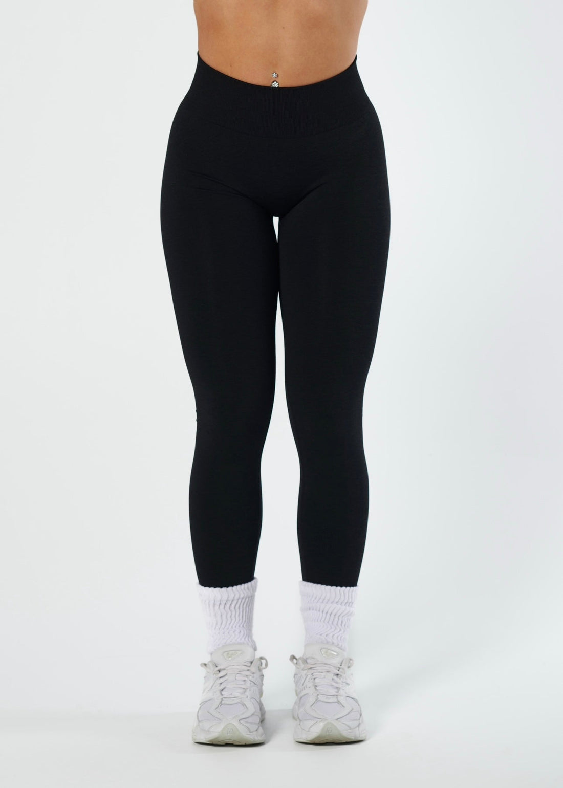 LUXE SCRUNCH LEGGINGS - BLACK