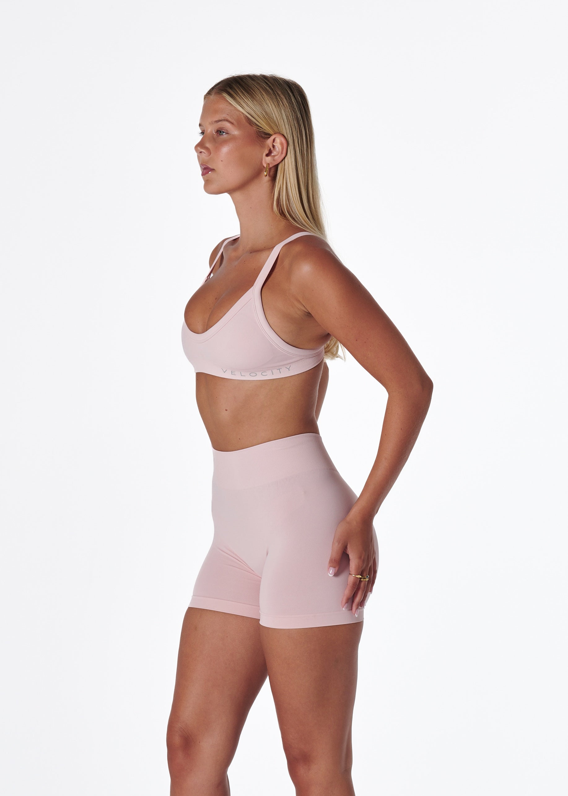 SILHOUETTE BRALETTE - BLUSH