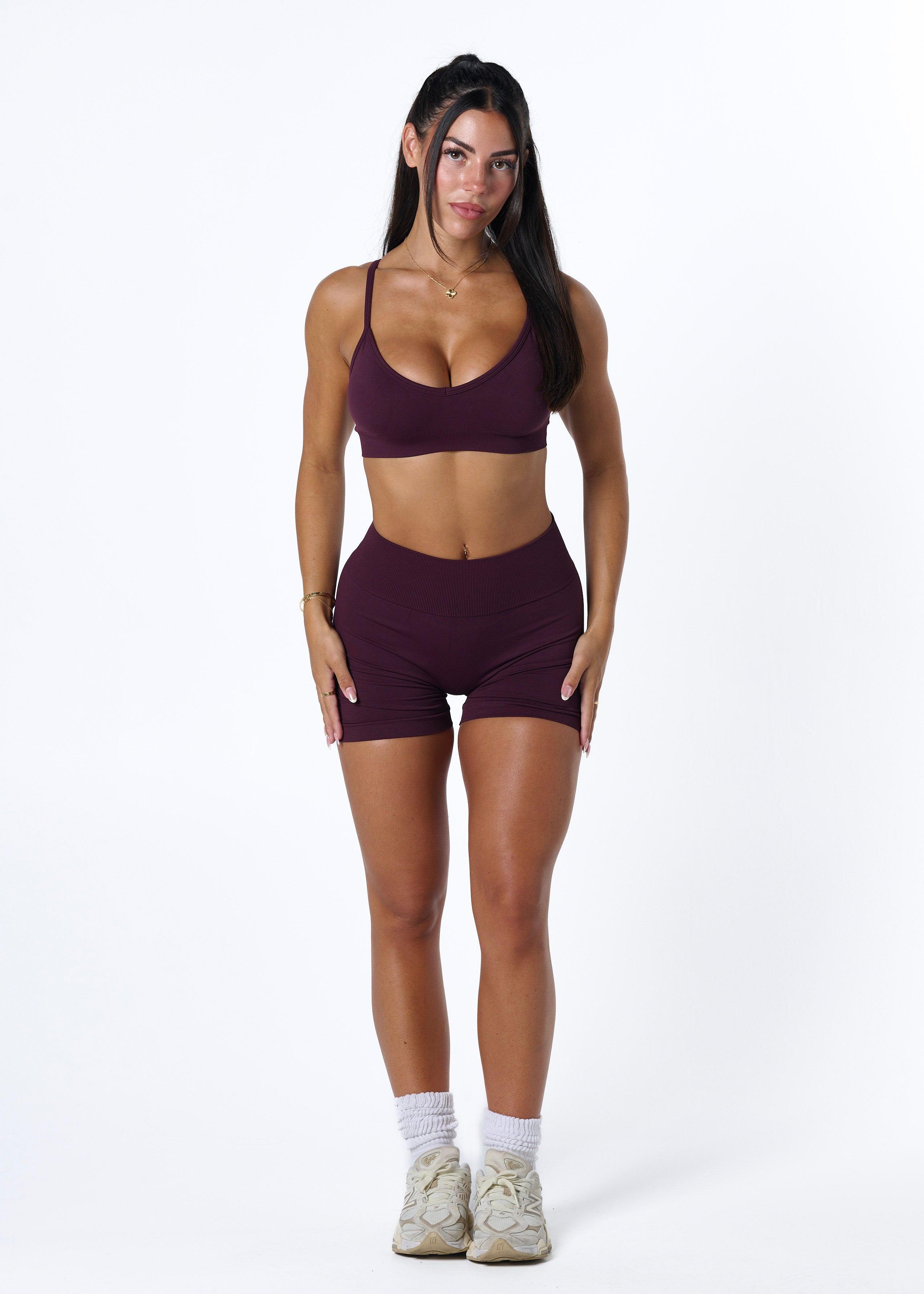 SIGNATURE BRA - PLUM