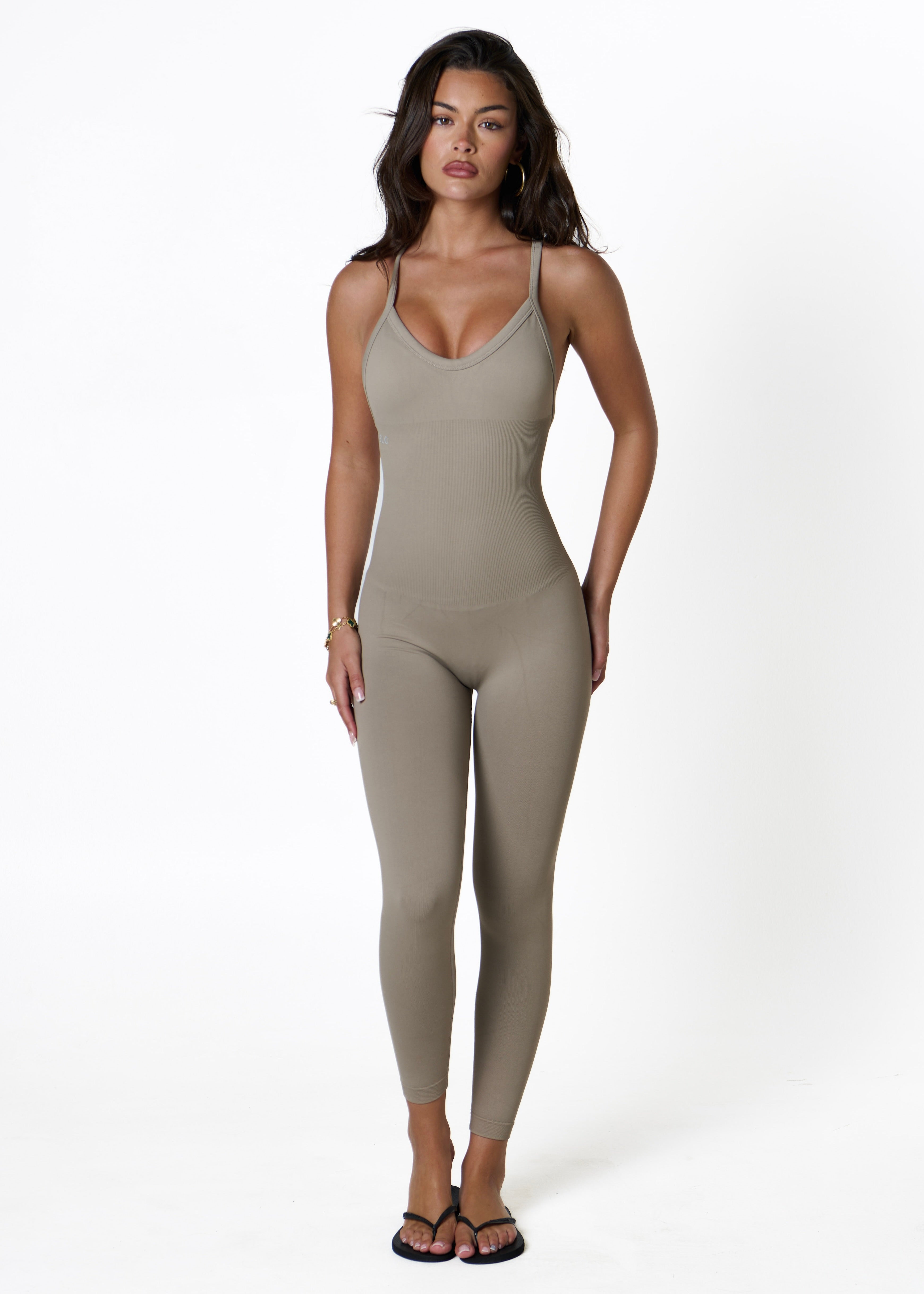 SILHOUETTE JUMPSUIT - OAT