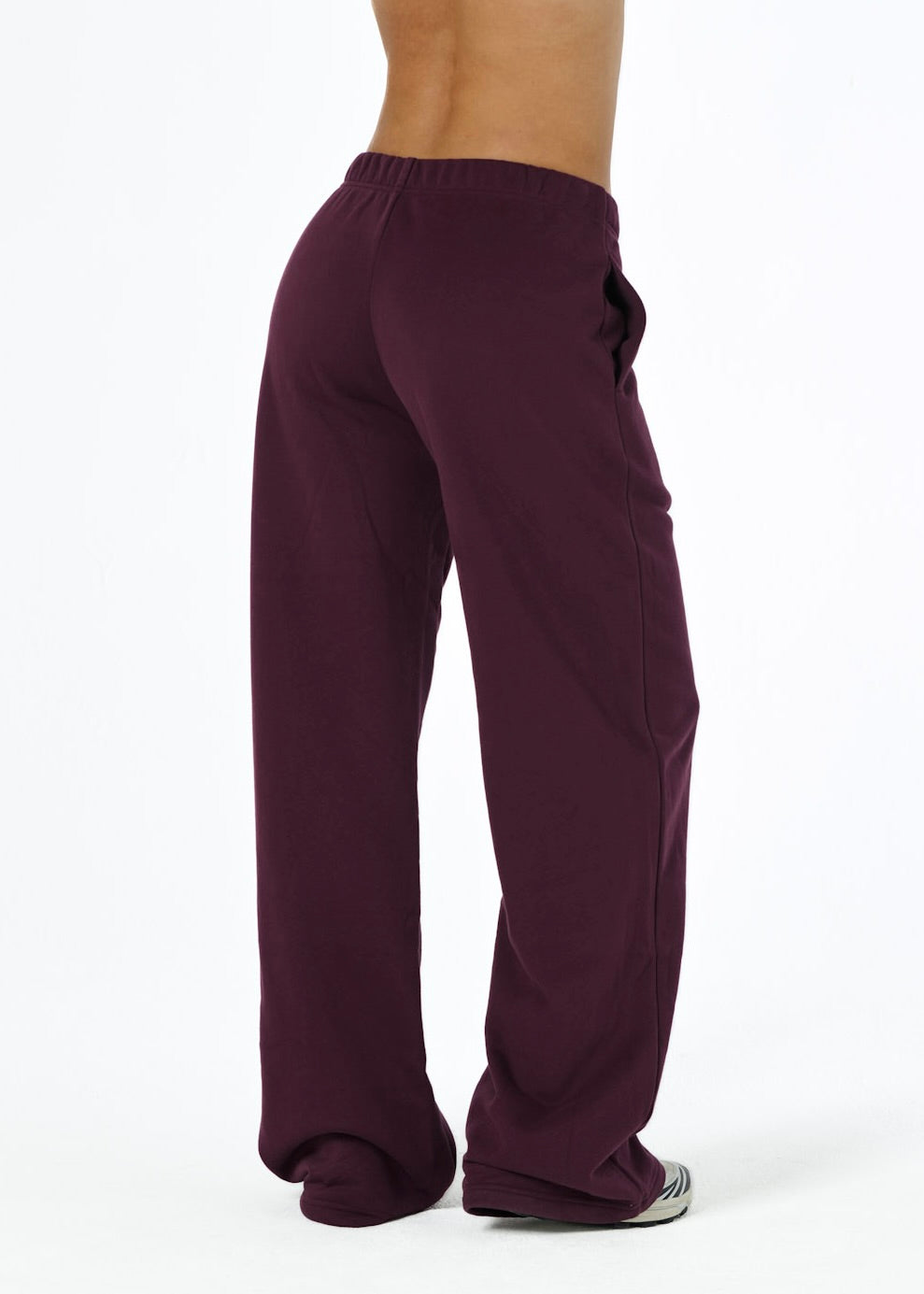 COMFORT TRACK PANTS - PLUM