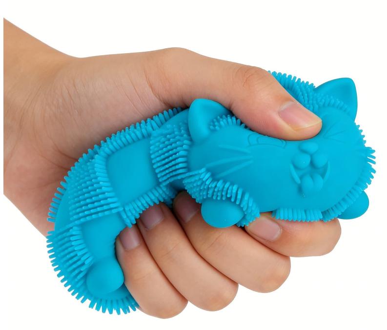 NeeDoh Cute Squeeze Cat-Shaped Stress Relief Toy