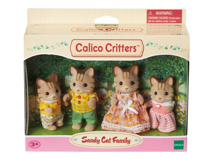 Striped Cat Family