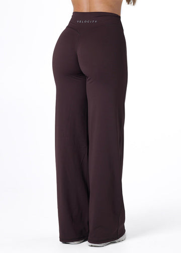 SS STRAIGHT LEG LEGGINGS - ESPRESSO