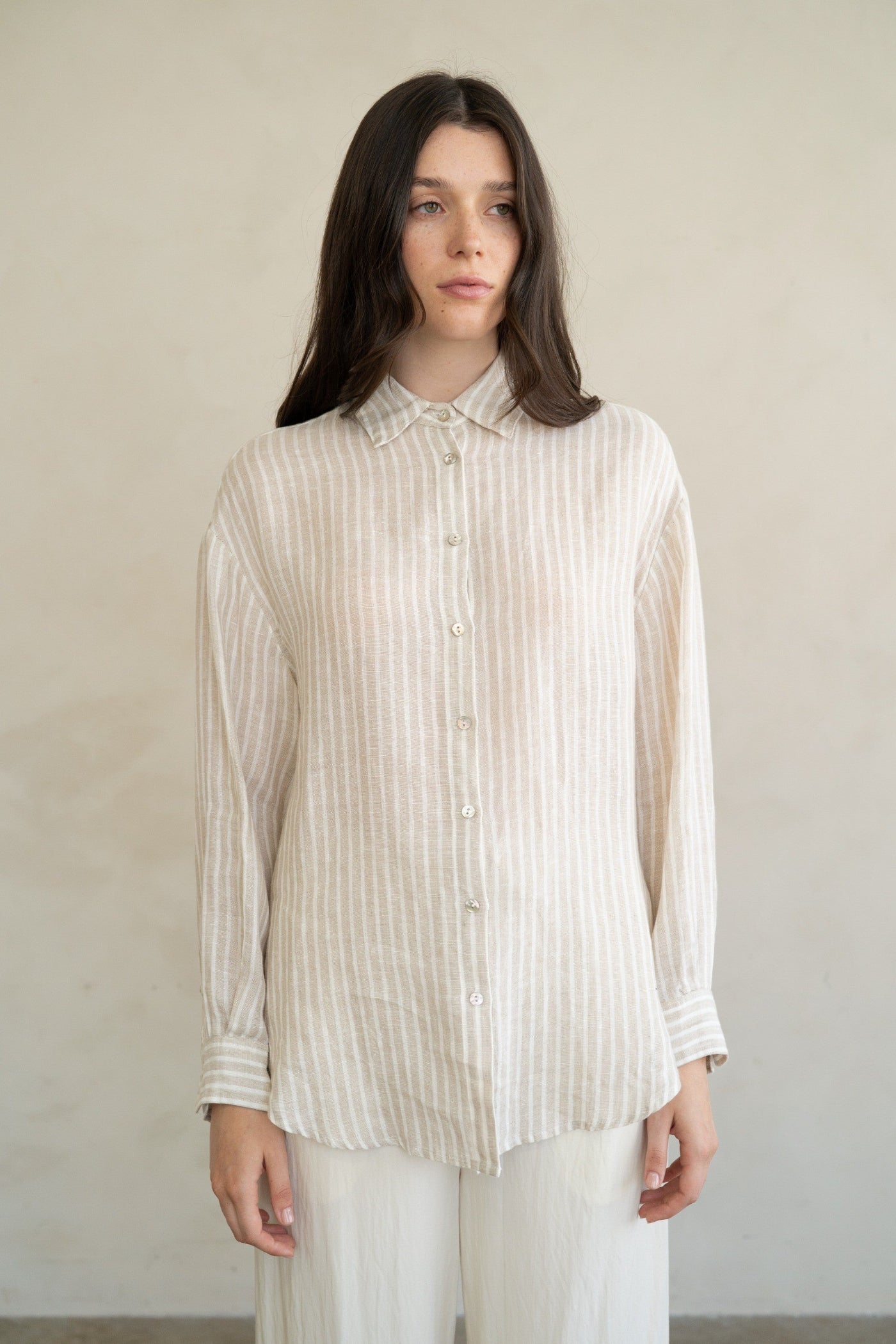 LOLA STRIPED LONGSLEEVE TOP