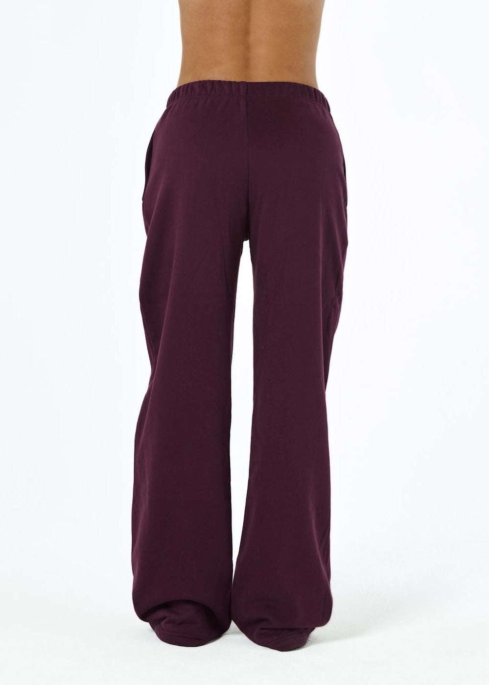 COMFORT TRACK PANTS - PLUM