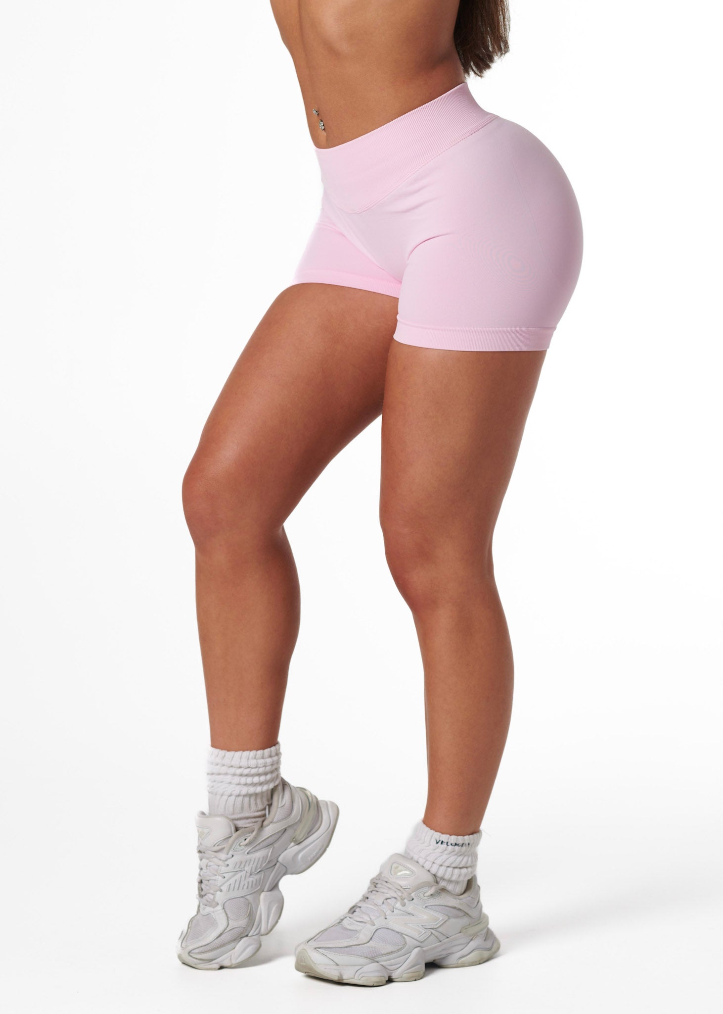 SIGNATURE SCRUNCH SHORTS MINI - STRAWBERRY