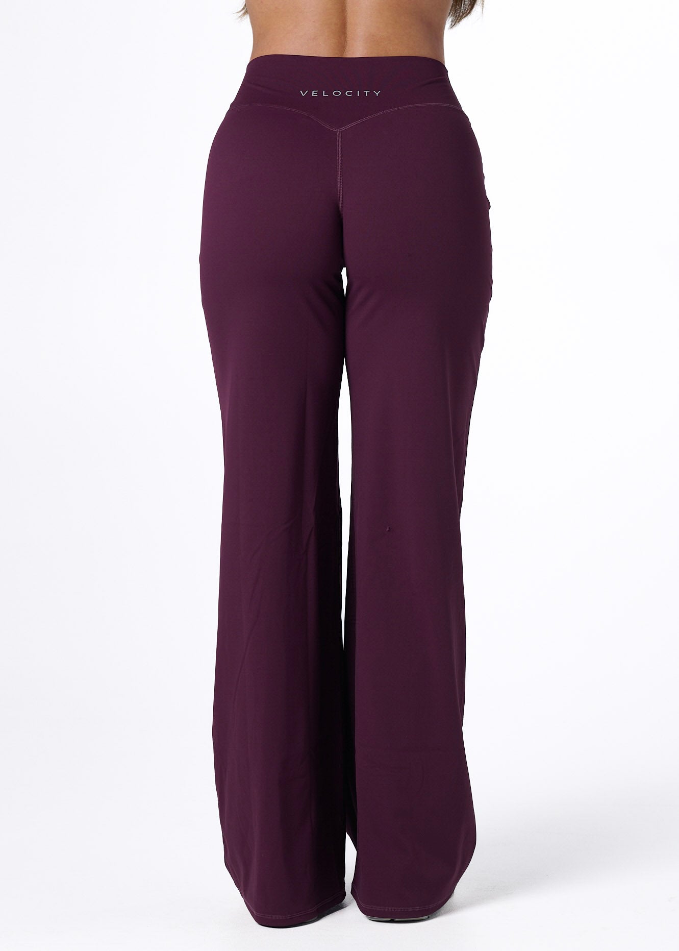 SS STRAIGHT LEG LEGGINGS - PLUM