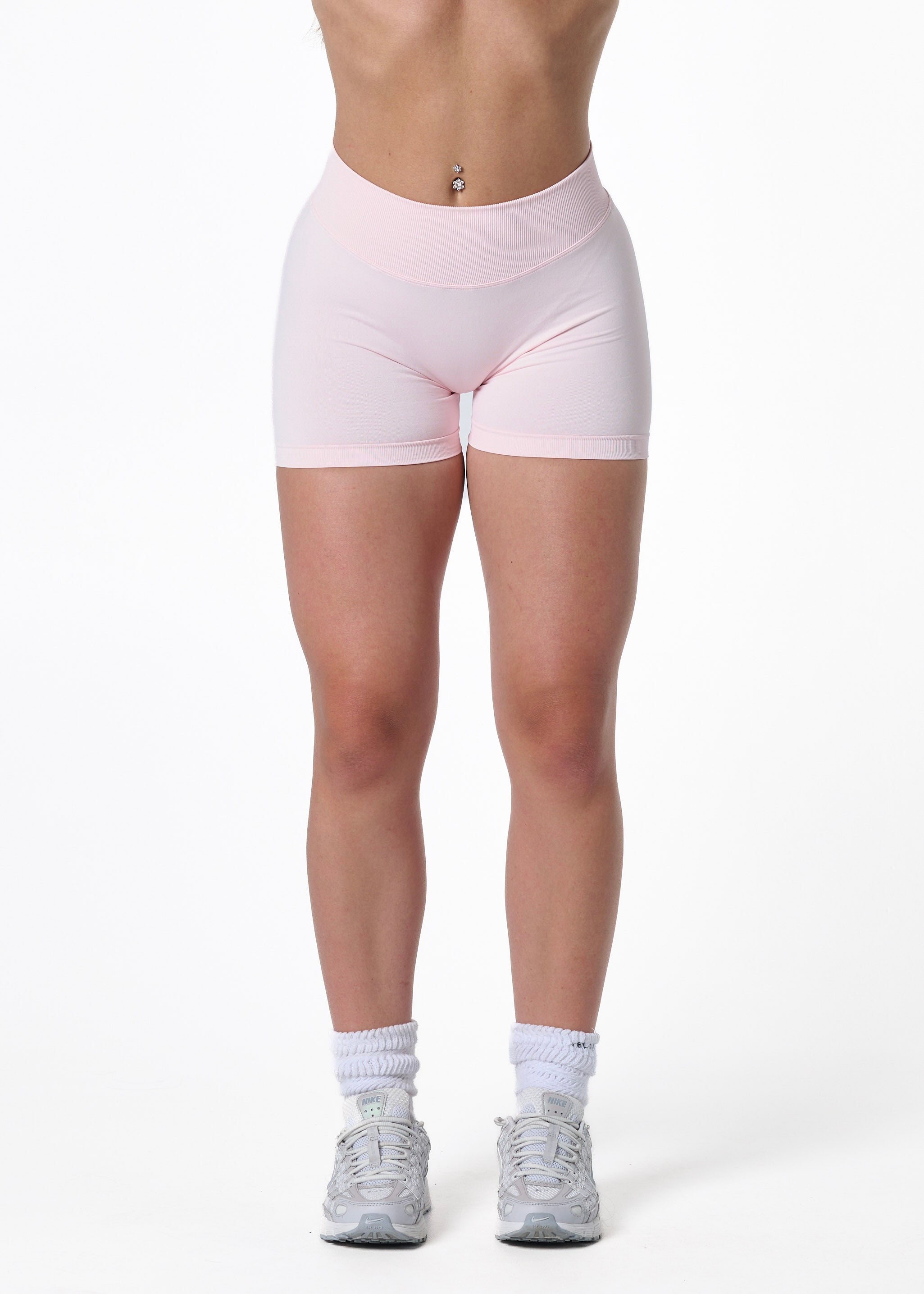 SCULPT SHORTS - STRAWBERRY MILK