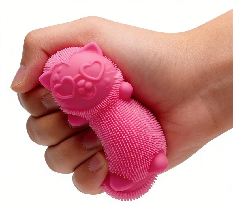 NeeDoh Cute Squeeze Cat-Shaped Stress Relief Toy