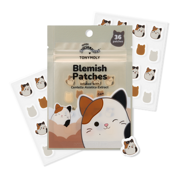 Squishmallows X TONYMOLY Blemish Patches Cam