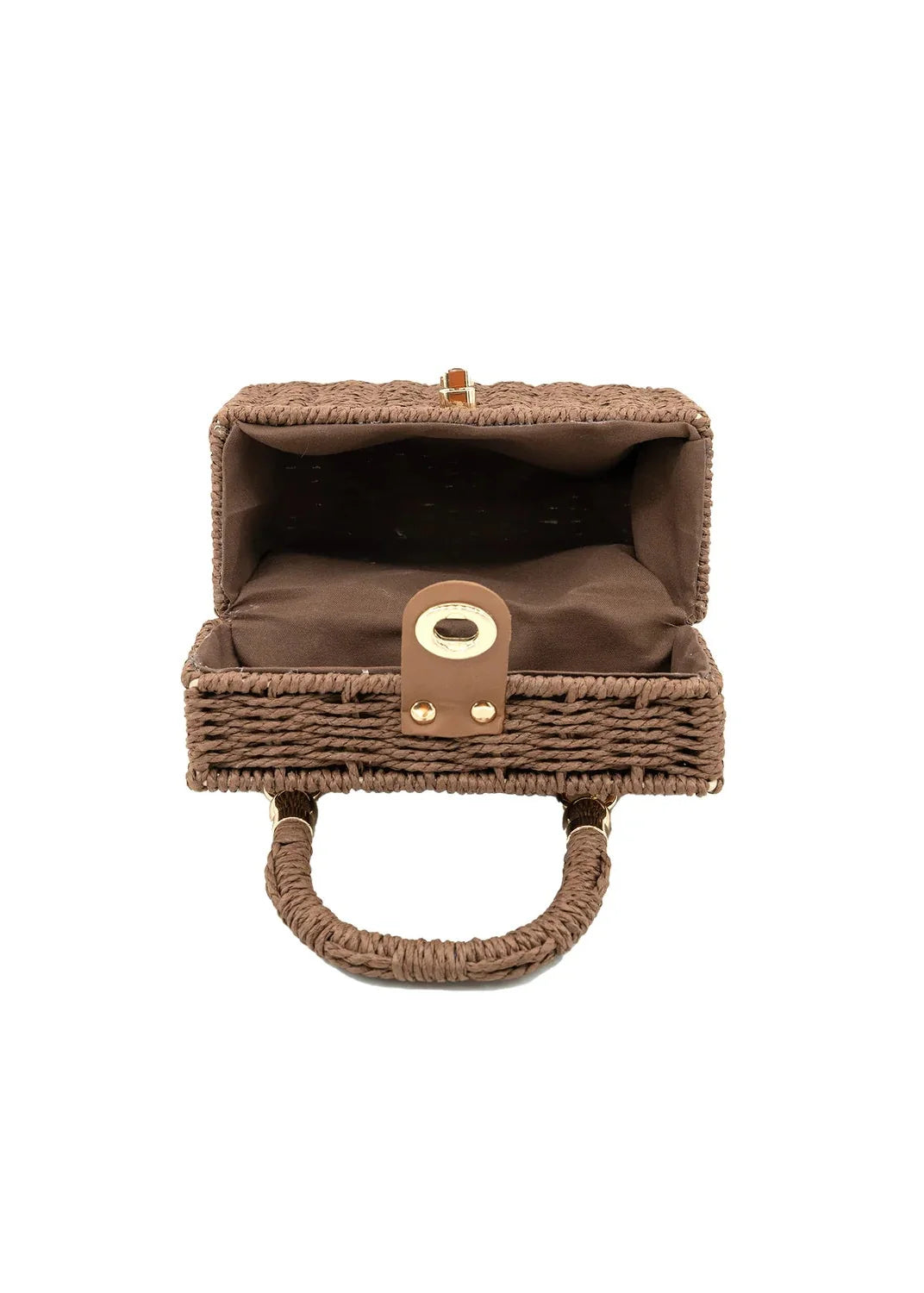 MIMI WOVEN BOX BAG