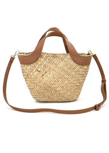 TAHITI WOVEN STRAW BAG
