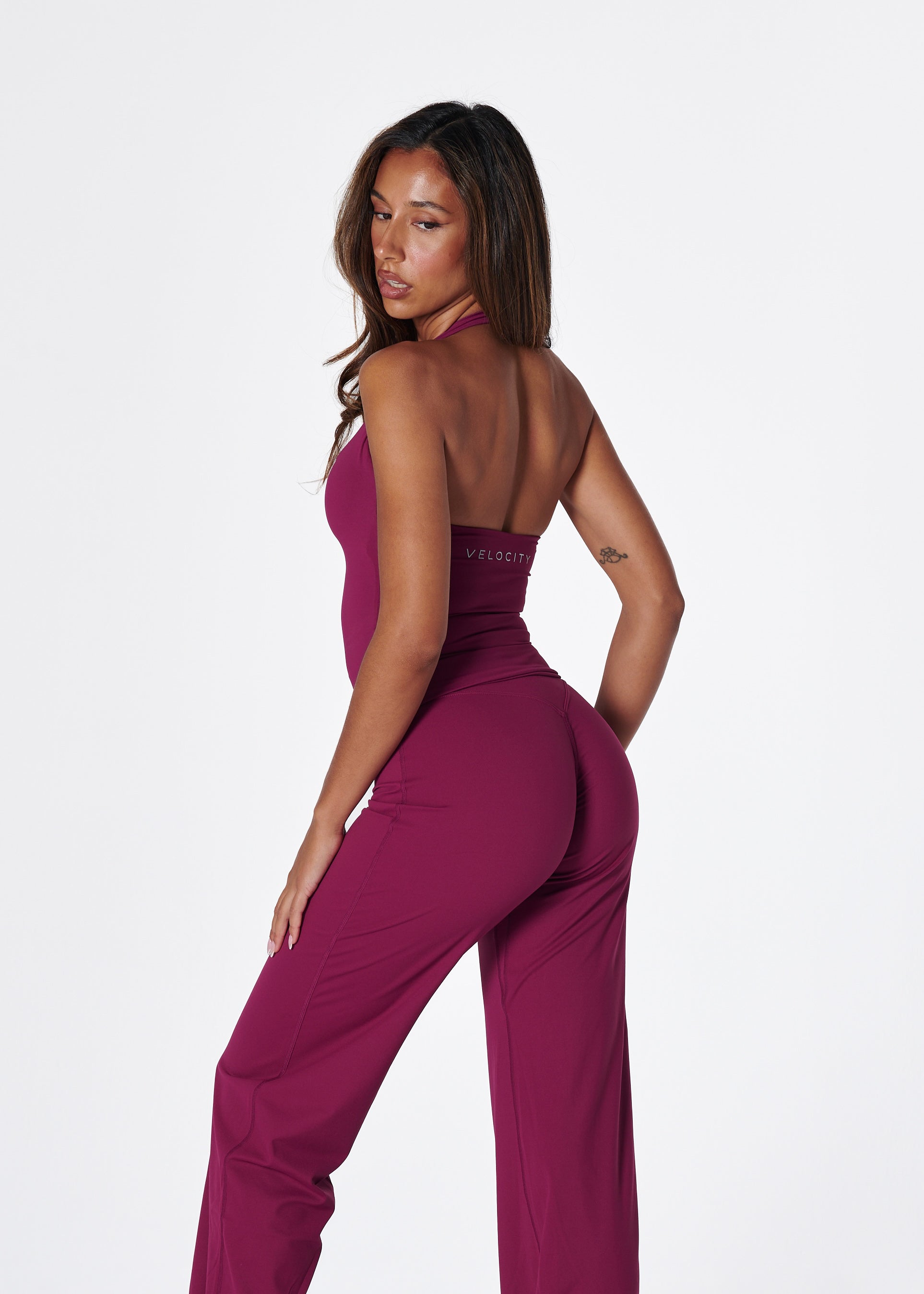 SS HALTER TANK - BERRY