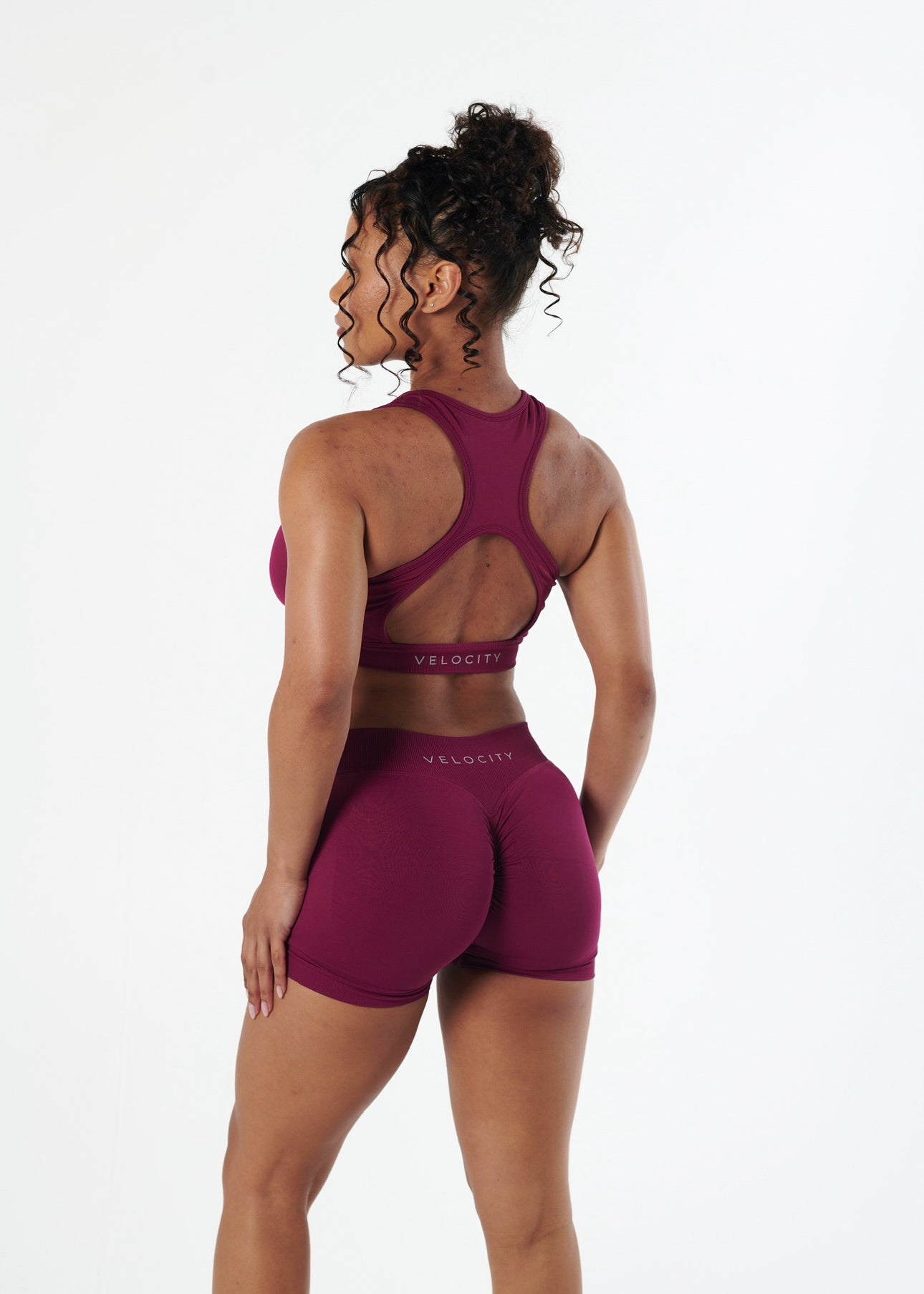 SIGNATURE SPORT BRA - BERRY