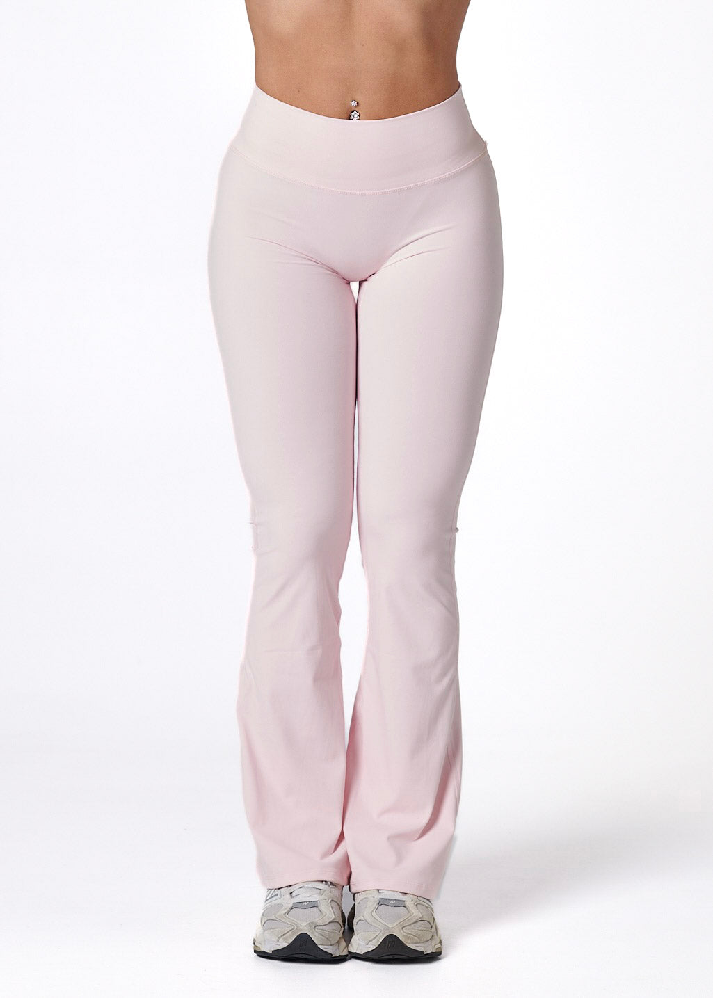 SERENE INVISIBLE SCRUNCH FLARES - GUAVA