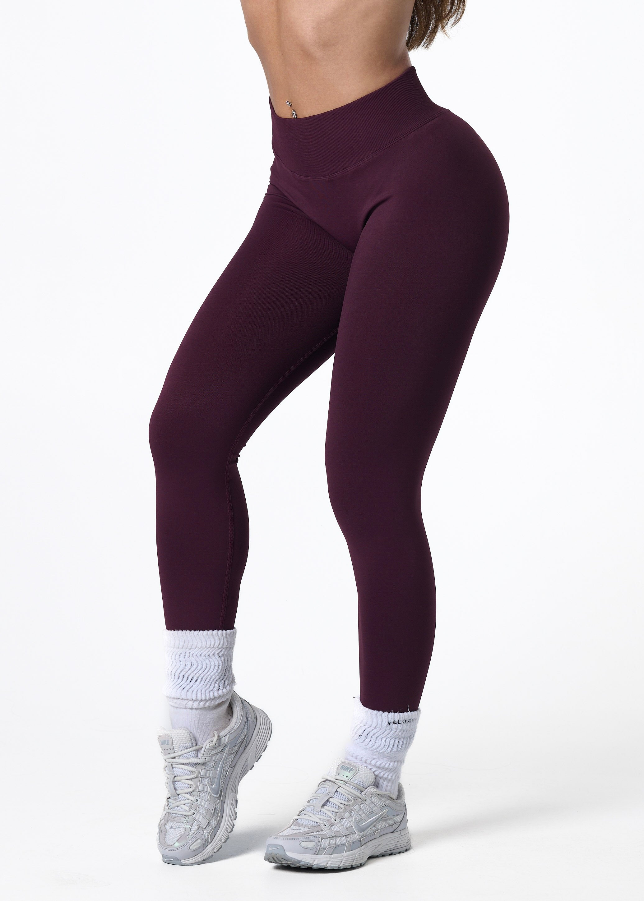 SCULPT LEGGINGS - PLUM