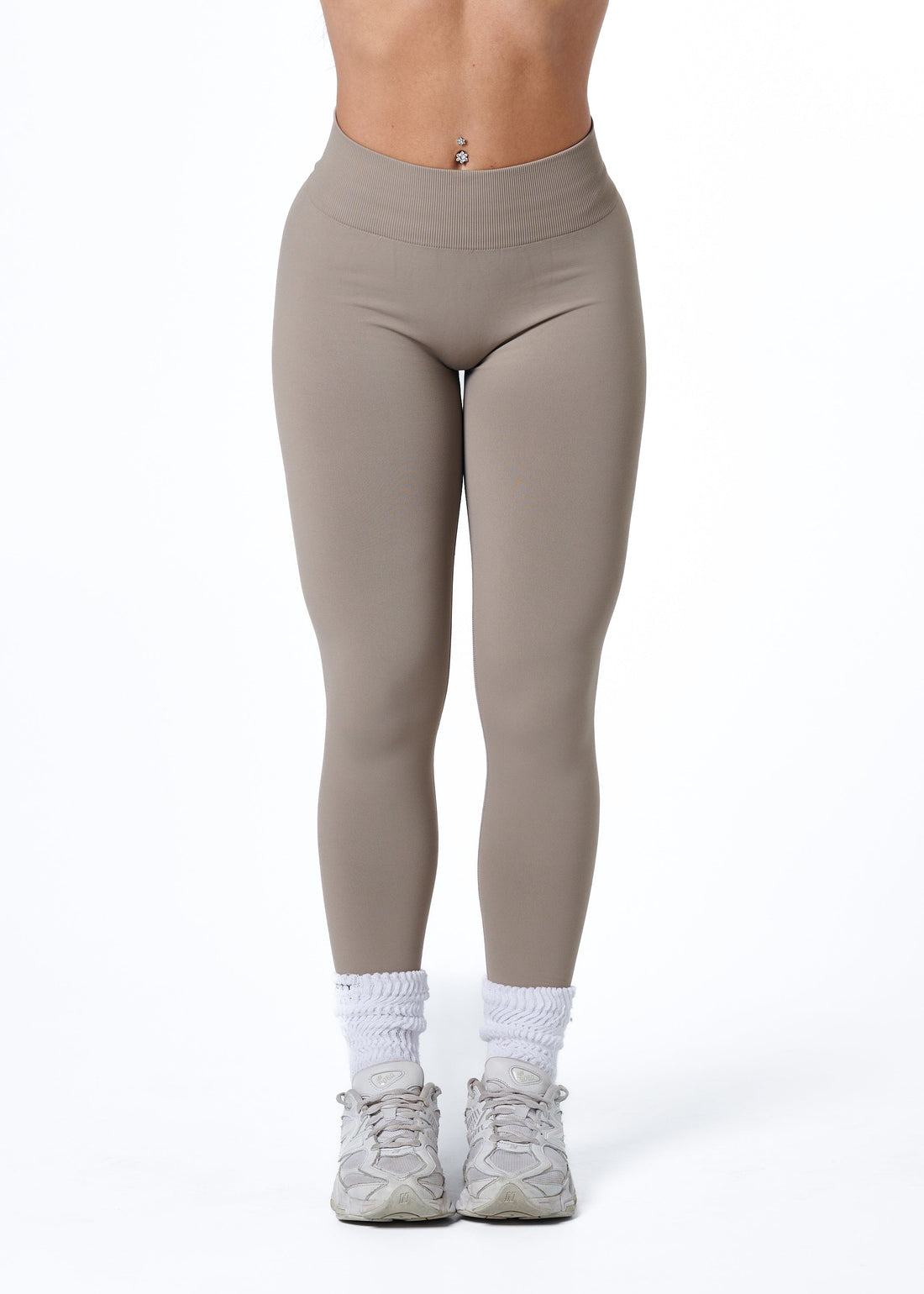 SIGNATURE SCRUNCH LEGGINGS - OAT