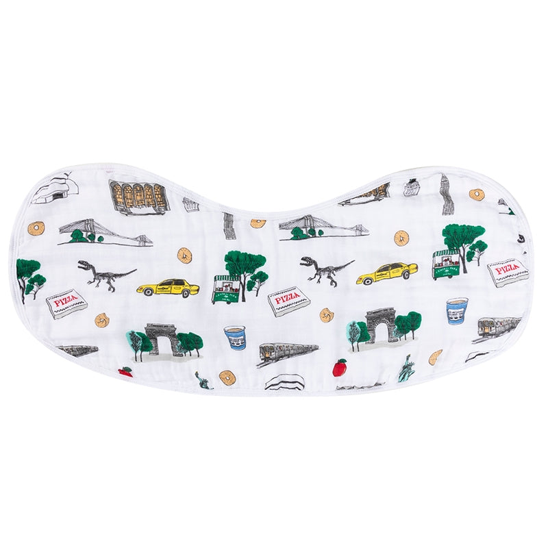 New York City Burp Cloth / Bib Combo
