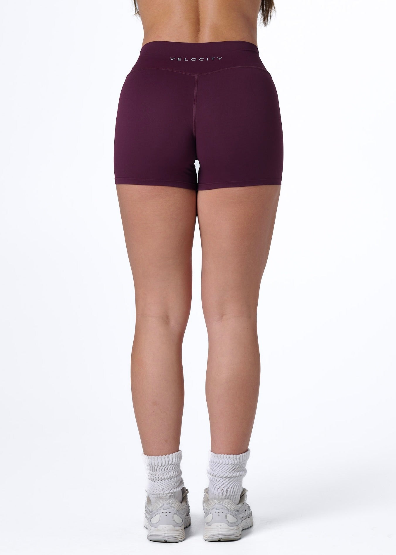 SS MINI SHORTS - PLUM