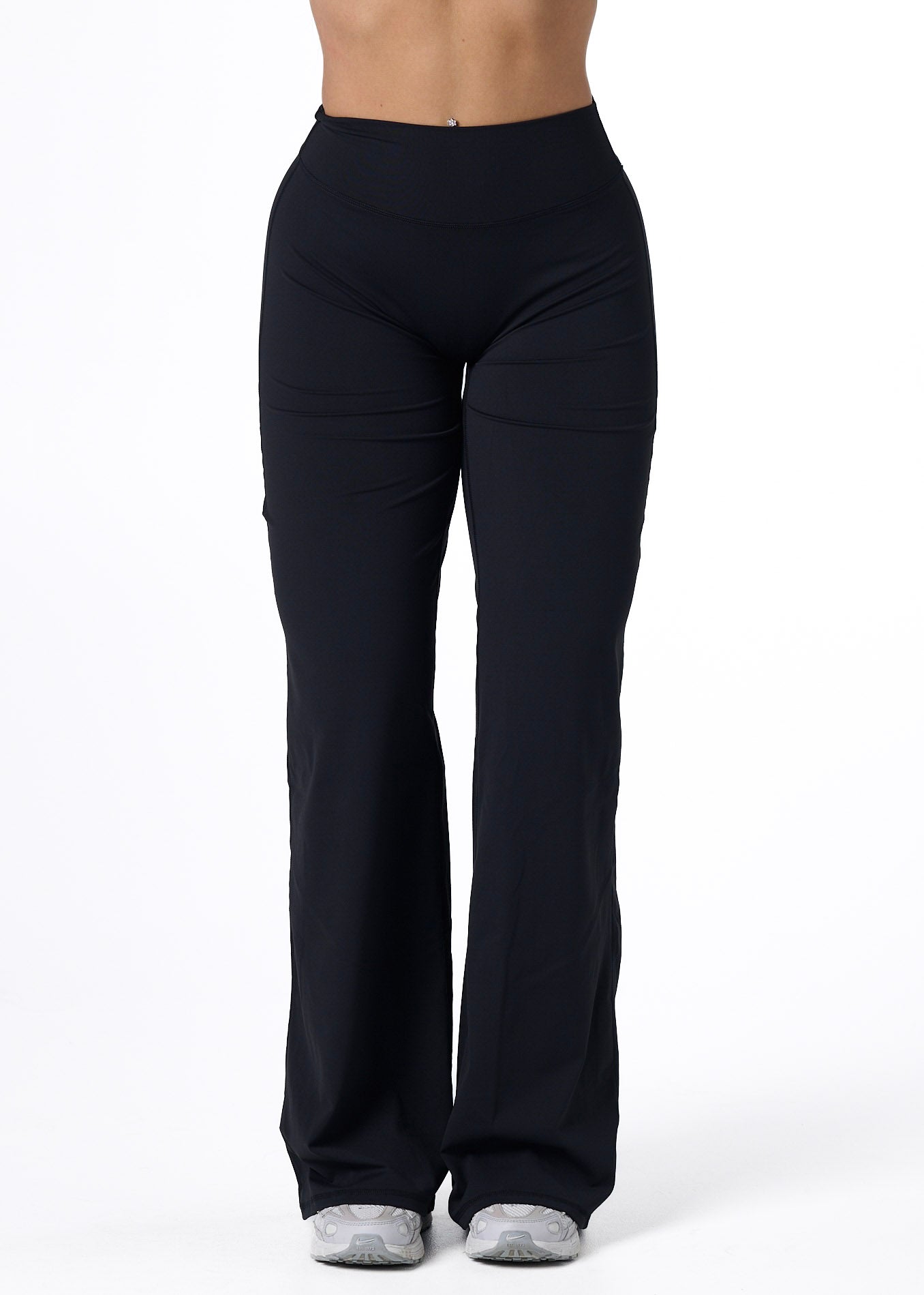 SS STRAIGHT LEG LEGGINGS - BLACK