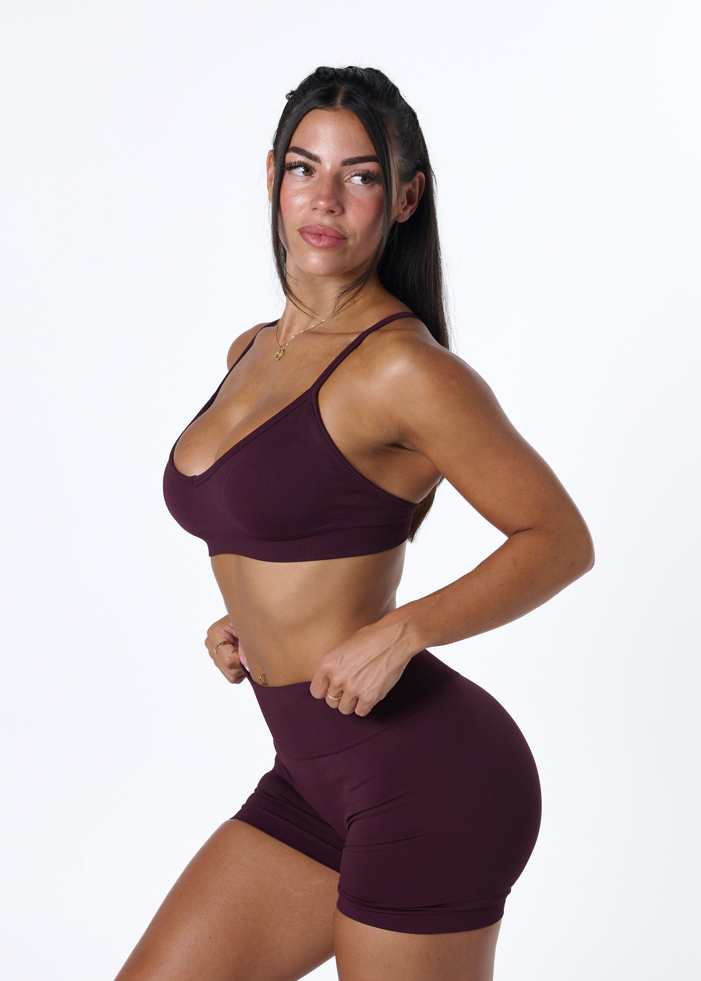 SIGNATURE BRA - PLUM