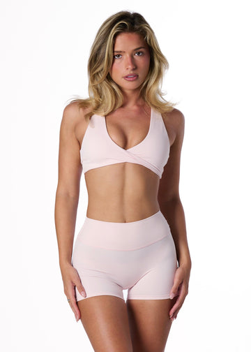 SS TWIST BRA - STRAWBERRY MILK