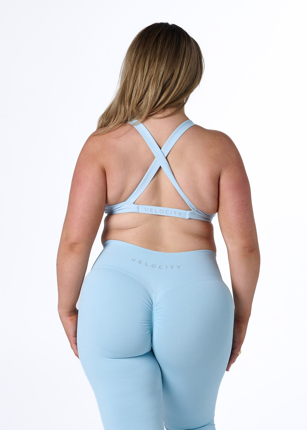 SS TWIST BRA - SKY