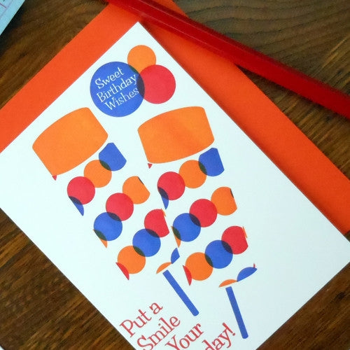 Push Up - Sherbert Birthday Card
