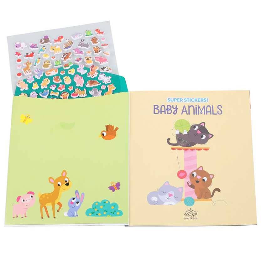 Super Puffy Stickers! Baby Animals