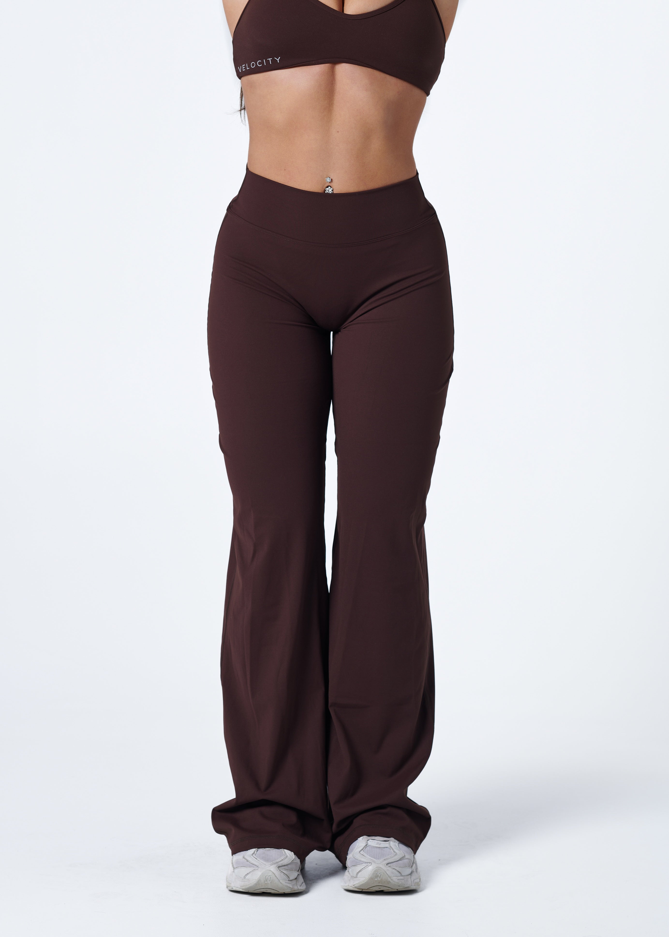 FORM STRAIGHT LEG PANTS - ESPRESSO