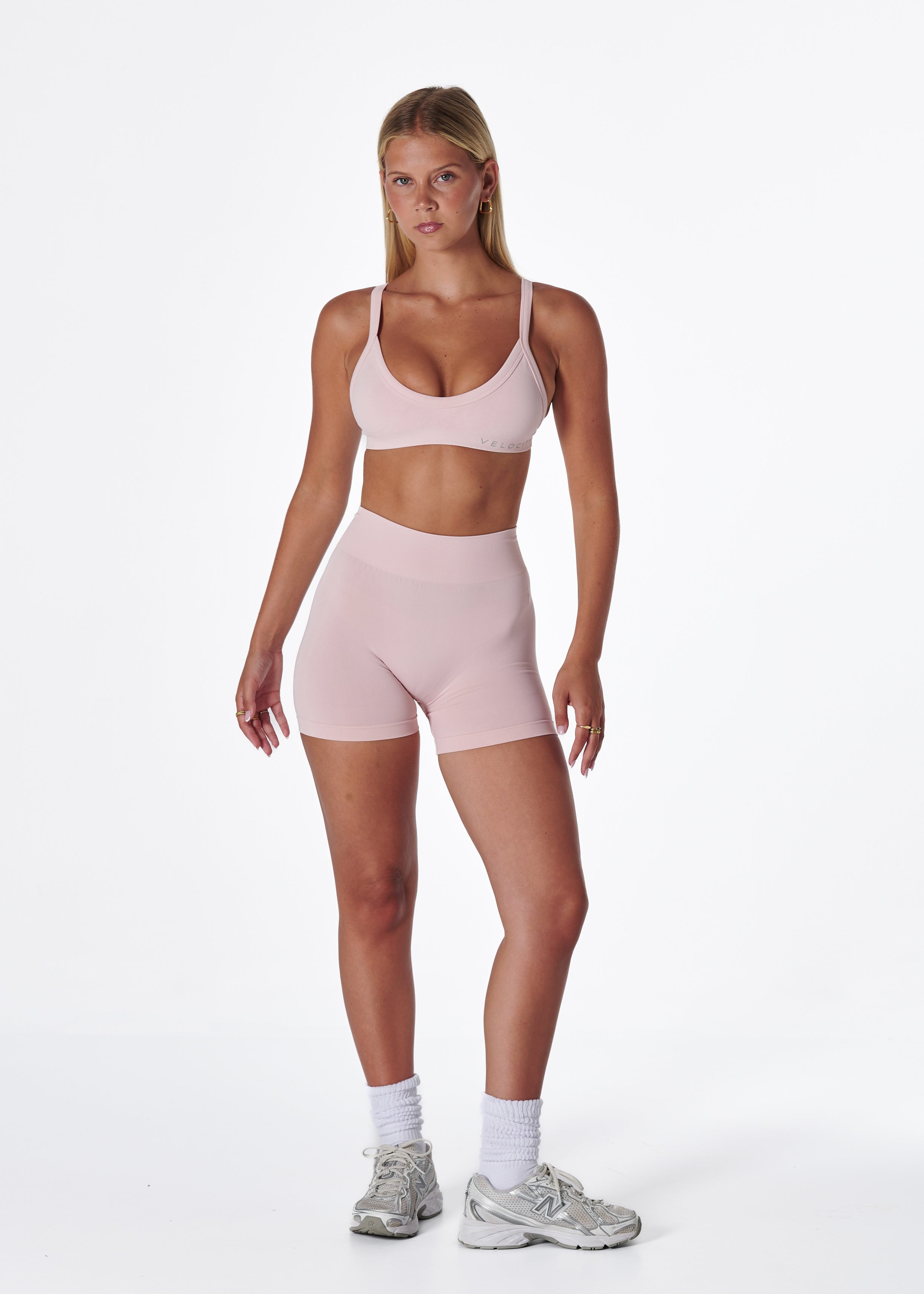 SILHOUETTE BRALETTE - BLUSH