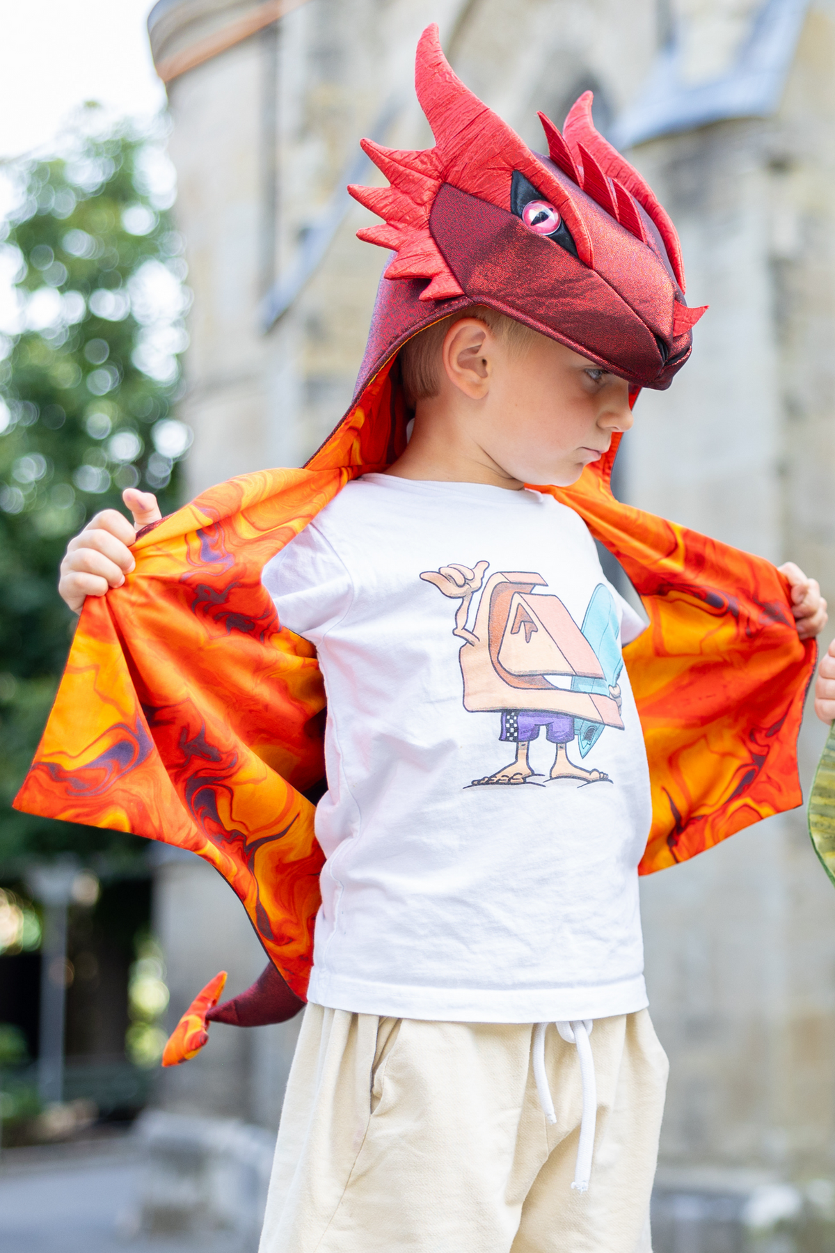 The All Day Everyday Dragon Vest, Size 3-4