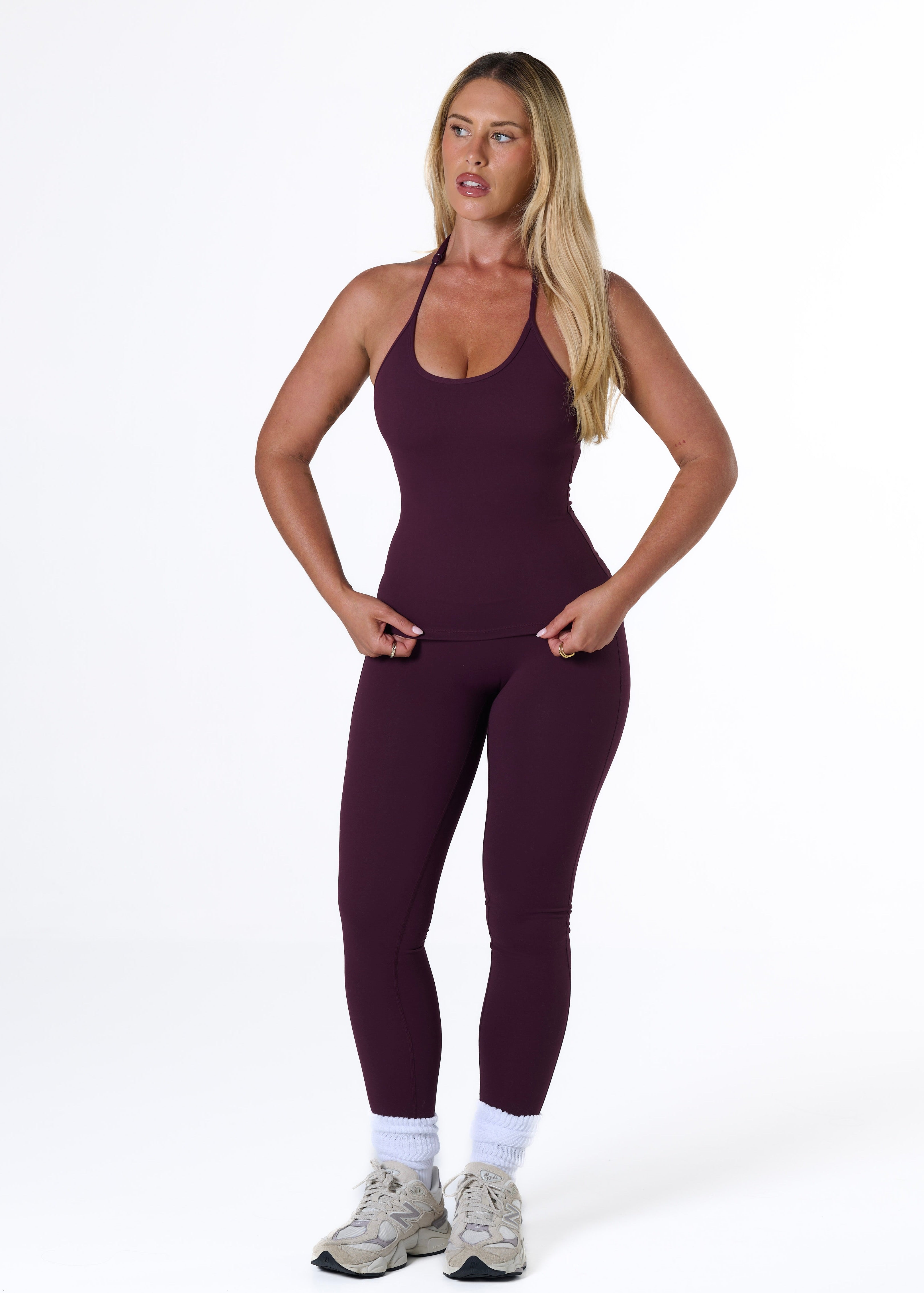 FORM HALTER TANK - PLUM