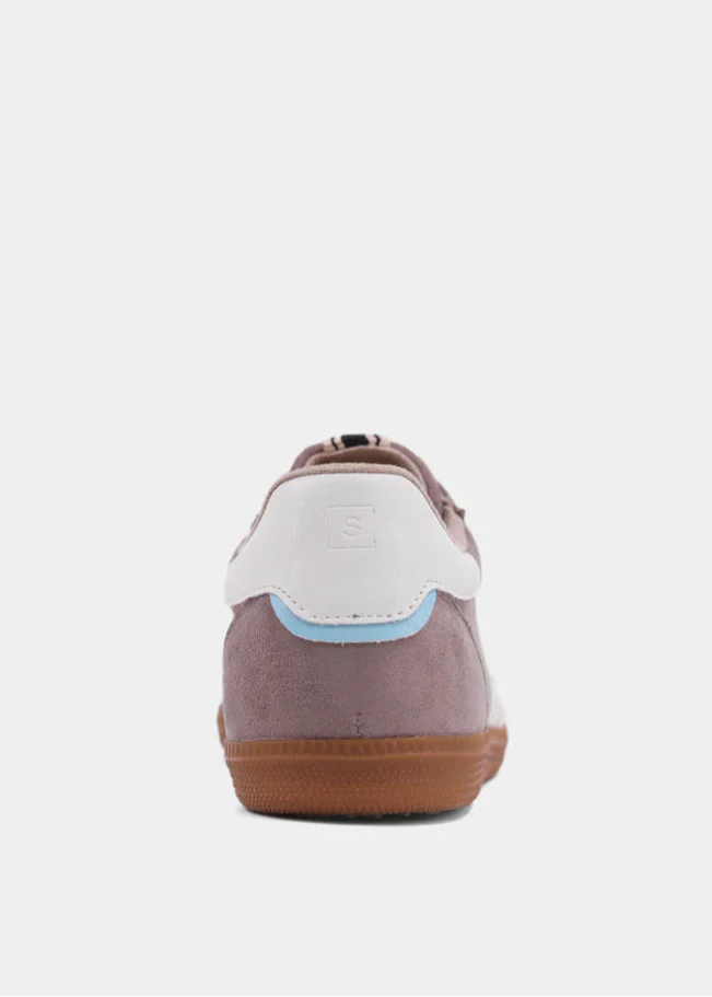 STEVIE TAUPE SUEDE SNEAKERS