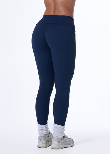 FORM FOLD OVER LEGGINGS - MIDNIGHT