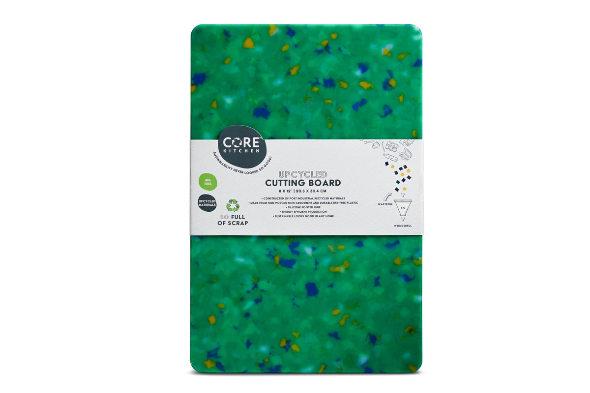 Recycled Plastic Cutting Board Small Confetti