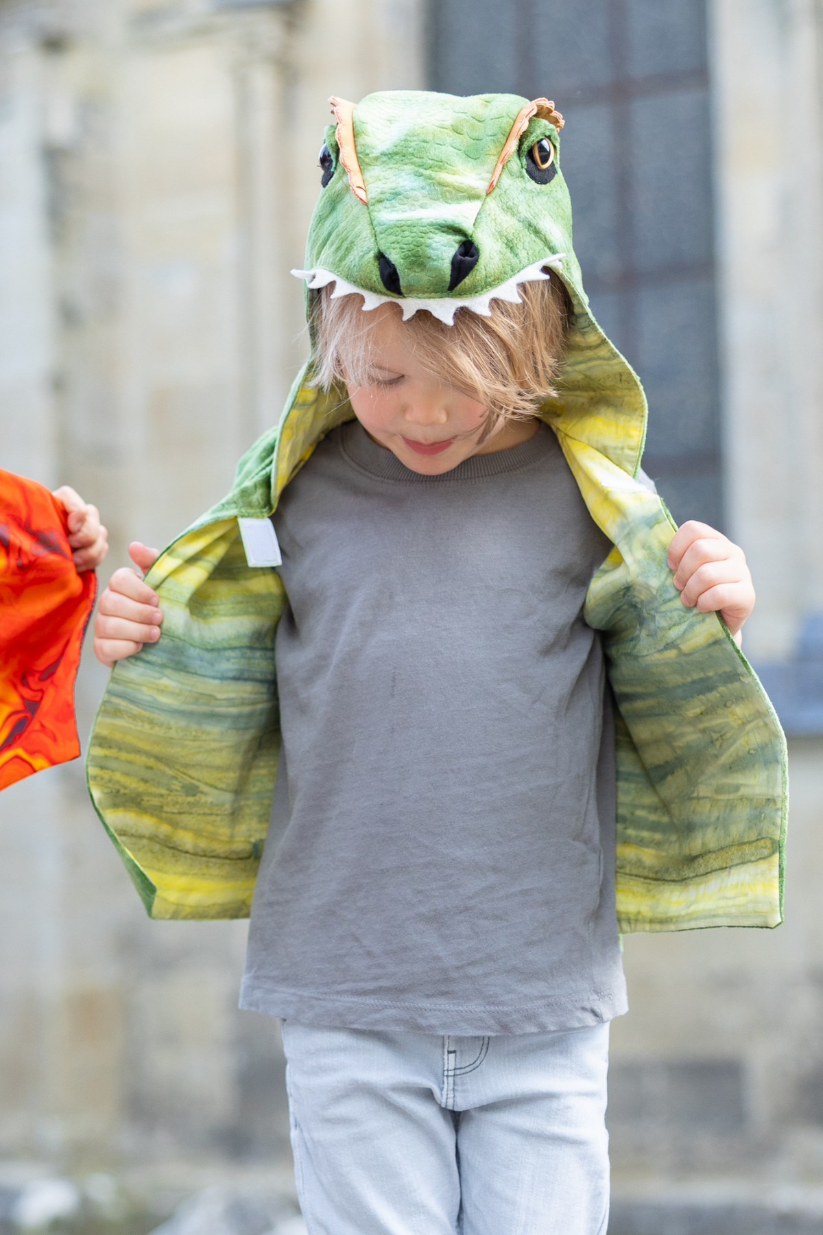 The All Day Everyday Dino Vest, Size 3-4