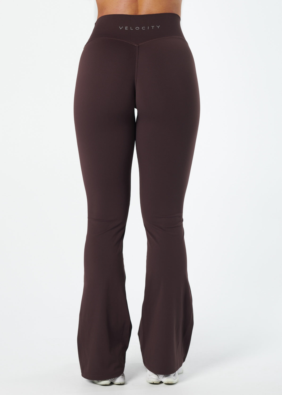 SERENE INVISIBLE SCRUNCH FLARES - COCOA