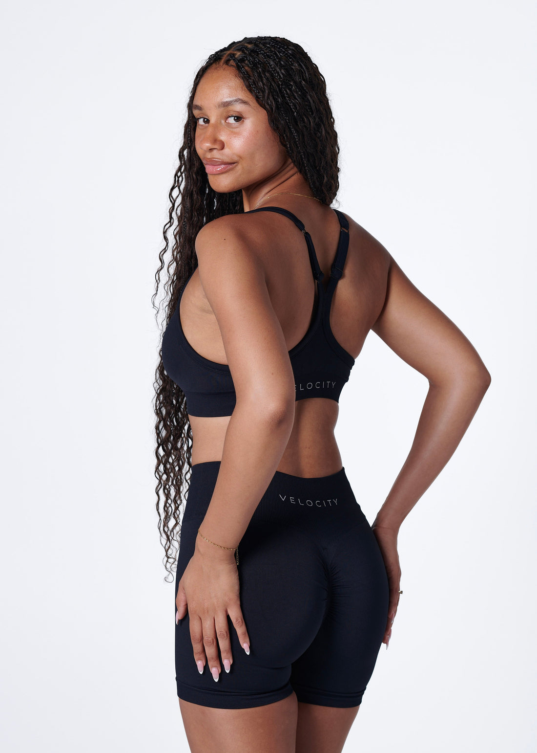 SIGNATURE SUPPORT BRA - LIQUORICE