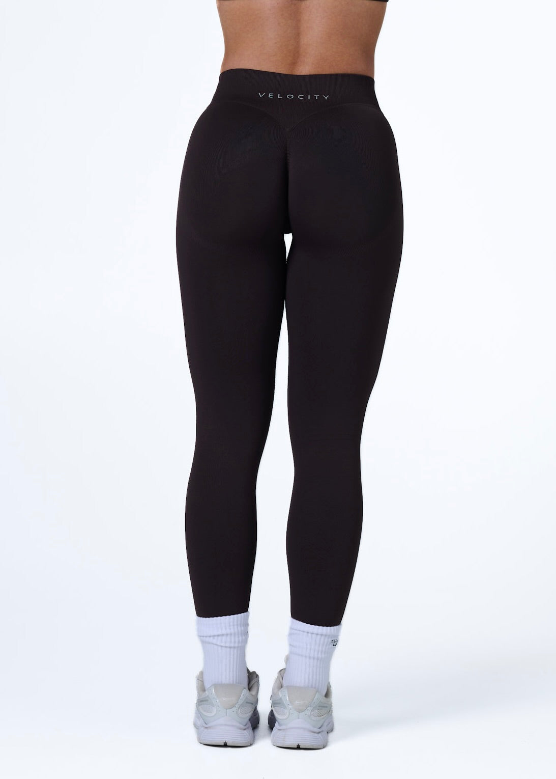 SIGNATURE INVISIBLE SCRUNCH LEGGINGS - ESPRESSO