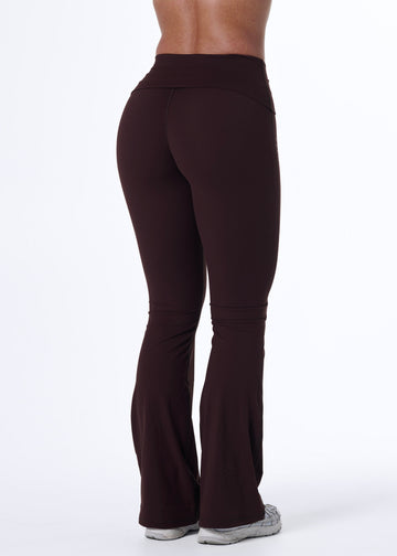 FORM FOLD OVER FLARES - ESPRESSO