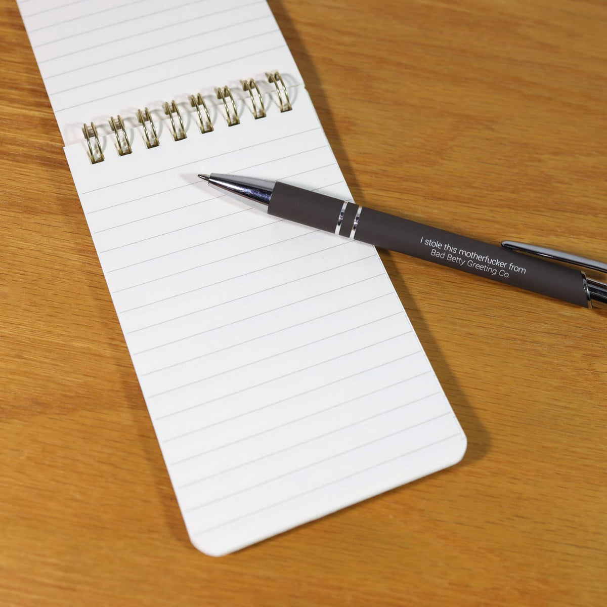 Silently Judging You - Funny 3x5 Spiral Memo Notepad