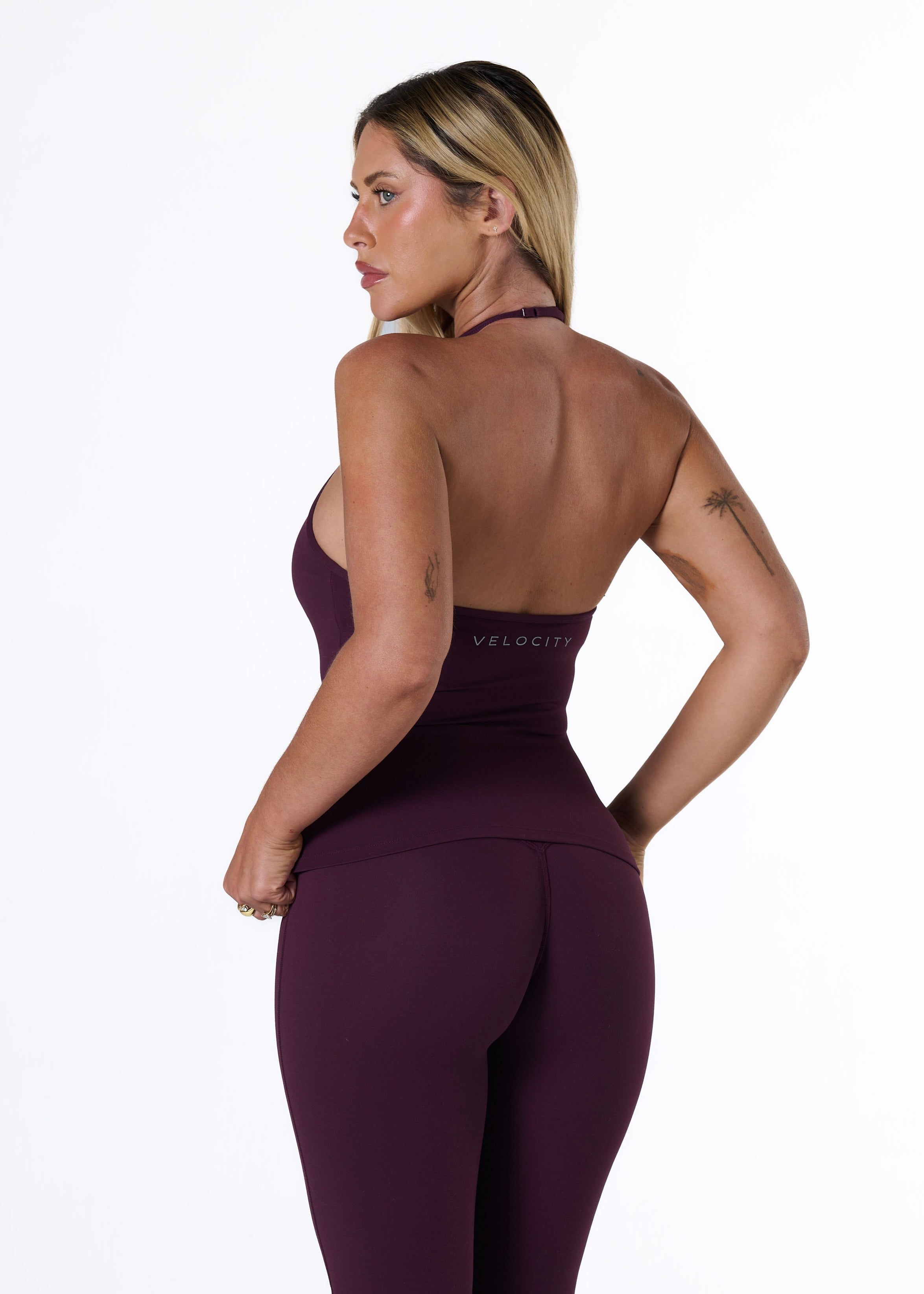 FORM HALTER TANK - PLUM