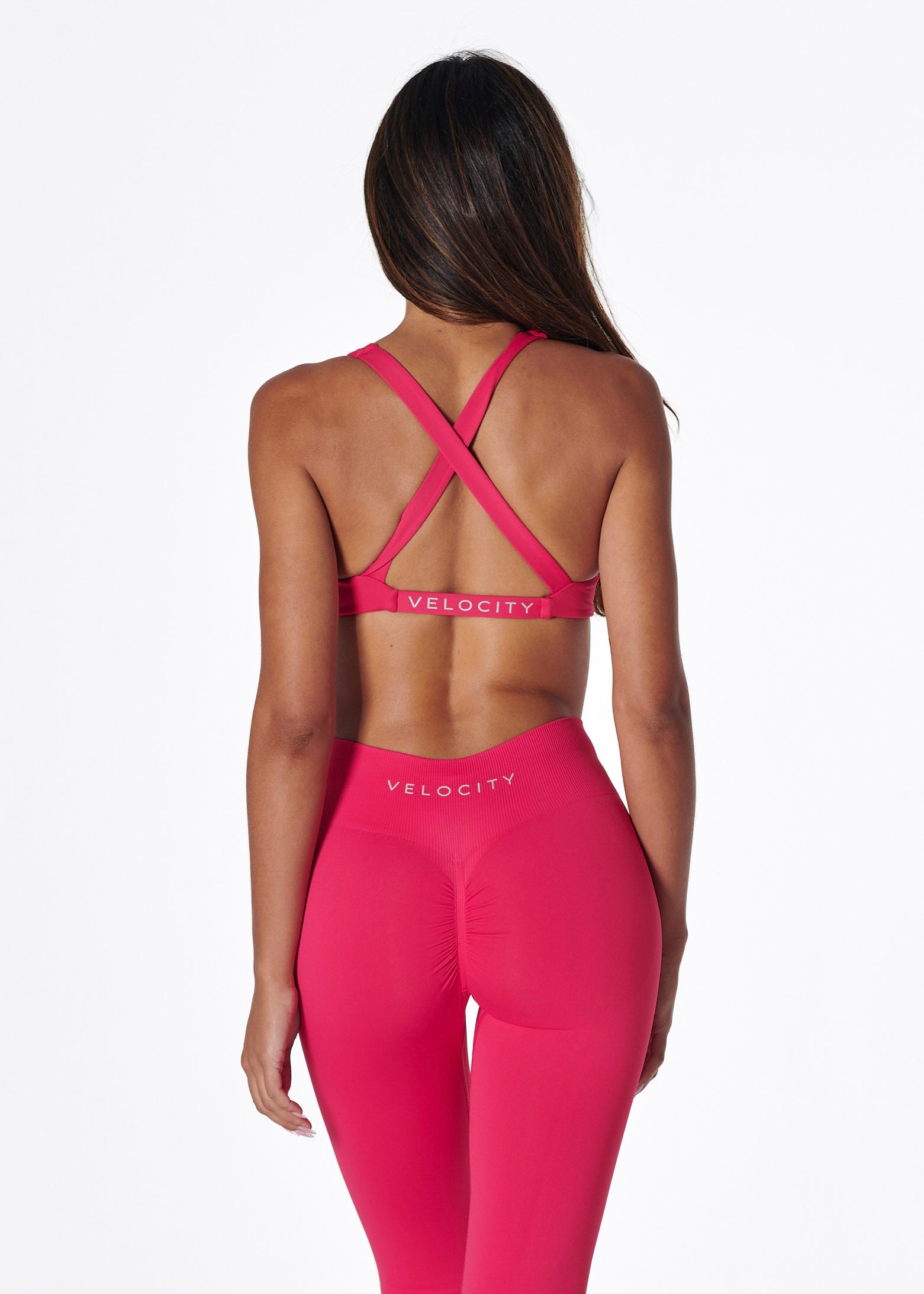 SS TWIST BRA - CHERRY