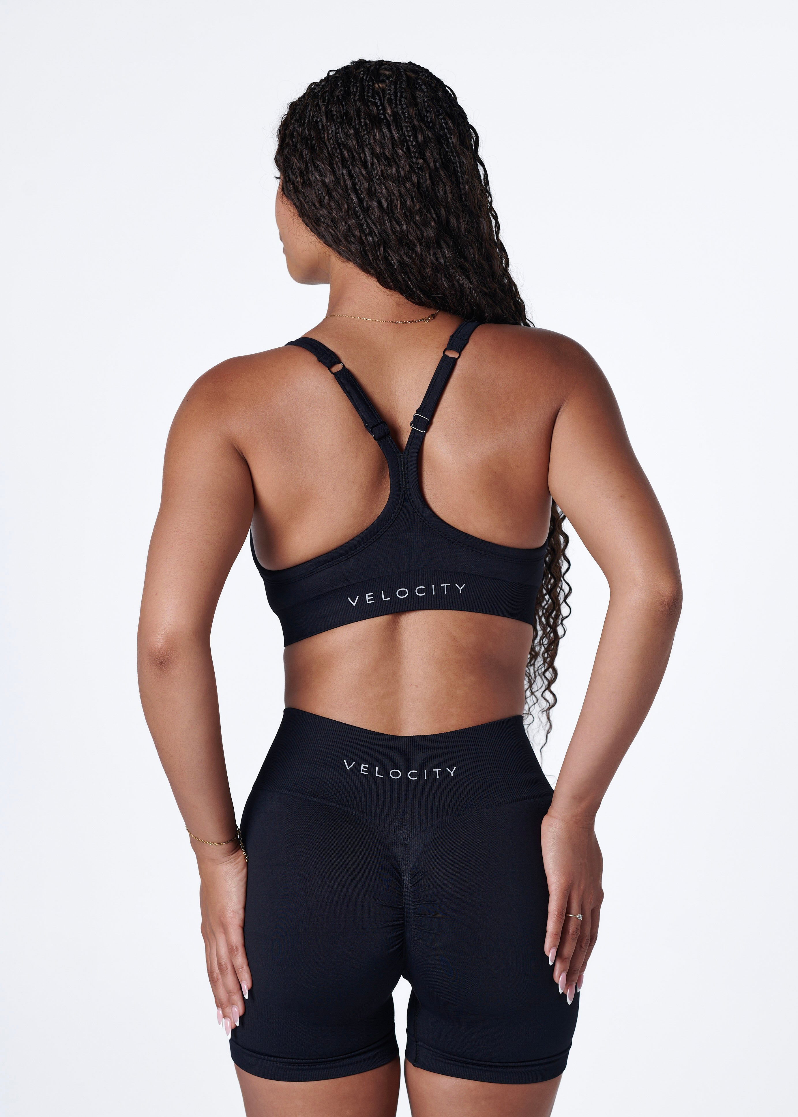 SIGNATURE SUPPORT BRA - LIQUORICE
