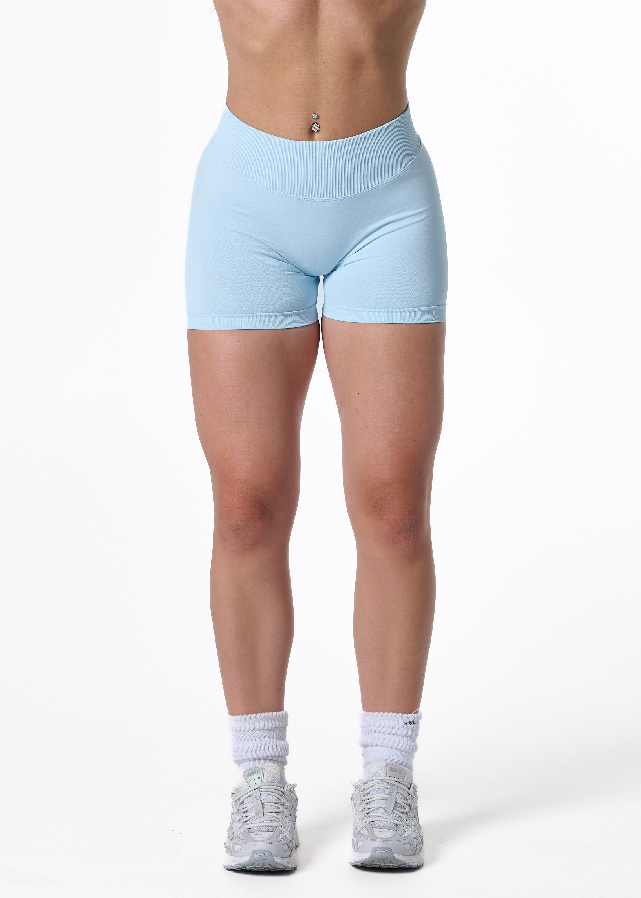 SCULPT SHORTS - SKY